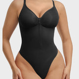 Body moldeador sin costuras con cremallera en la parte delantera