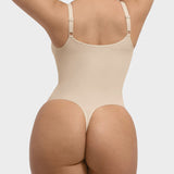 Body moldeador sin costuras con cremallera en la parte delantera