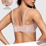 Sujetador push-up sin aros, sin costuras y con escote en V profundo