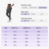 Mallas de entrenamiento con control abdominal, elevación de glúteos y bolsillos