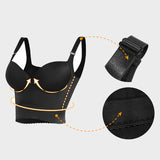 Sujetador push-up con relleno y faja incorporada