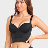 Sujetador push-up con relleno y faja incorporada