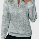 Zoey Jersey de Punto con Cremallera Suave