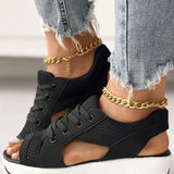 Milagros® | Stylish Sandals With Contrast Insert And Arch Support