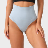 Tanga sin costuras de cintura ultra alta con control de abdomen