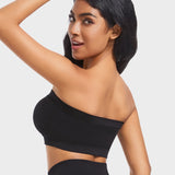 Sujetador bandeau sin costuras, cómodo y con relleno