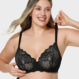 Sujetador push-up de encaje – Cobertura total
