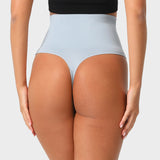 Tanga sin costuras de cintura ultra alta con control de abdomen