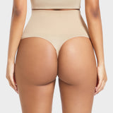 Tanga sin costuras de cintura ultra alta con control de abdomen