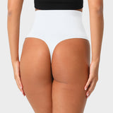 Tanga sin costuras de cintura ultra alta con control de abdomen