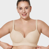 Sujetador Push-Up Plunge con espalda lisa