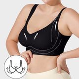 Sujetador sin aros para el confort diario: moldea y sujeta