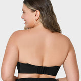 Sujetador bandeau con soporte completo: antideslizante y ajustable
