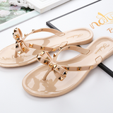 Nikki® | Studded Bow-Knot Flip-Flops Sandals