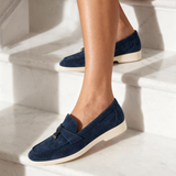 Mocasines de ante estilo Old Money