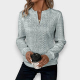 Eugénia - Elegante chaqueta de mujer con cremallera