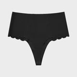 Tanga sin costuras de talle alto (paquete de 5)