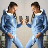 DROOM - Conjunto de chándal cómodo, cálido y deportivo