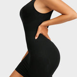 Vestido moldeador sin costuras con control abdominal