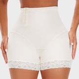 Pantalones cortos moldeadores de cintura alta, control abdominal y levantamiento de glúteos
