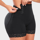 Pantalones cortos moldeadores de cintura alta, control abdominal y levantamiento de glúteos