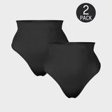 Faja reductora de cintura media (paquete de 2)