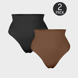 Faja reductora de cintura media (paquete de 2)