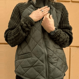 Victoria | Chaqueta de Forro Polar de Punto Casual